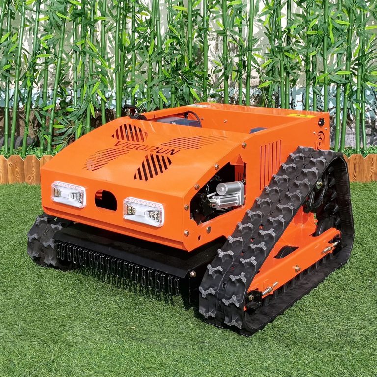 High quality wireless tracked lawn mower