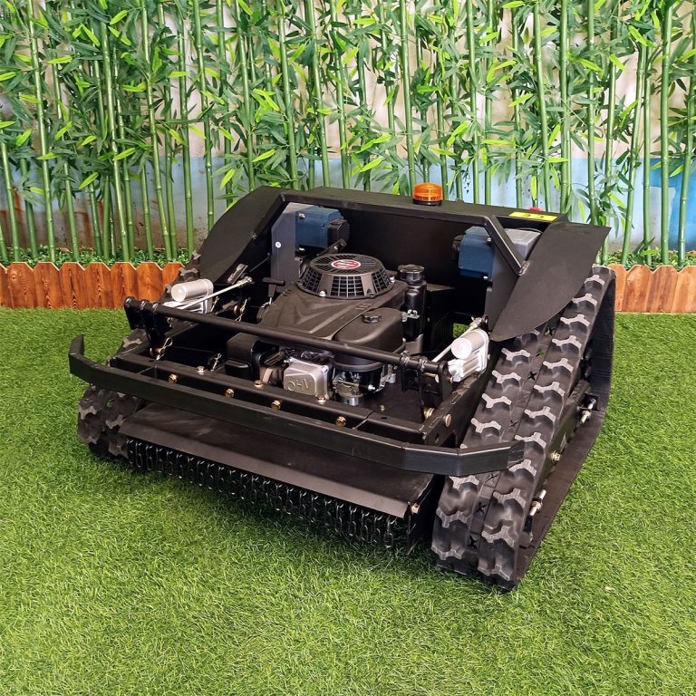 Customization remote controlled track mowing machine