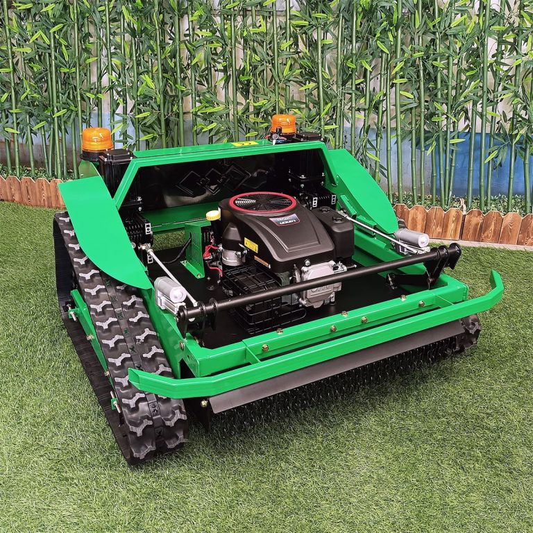 remote operated track-mounted tank lawnmower Chinese best wholesalers